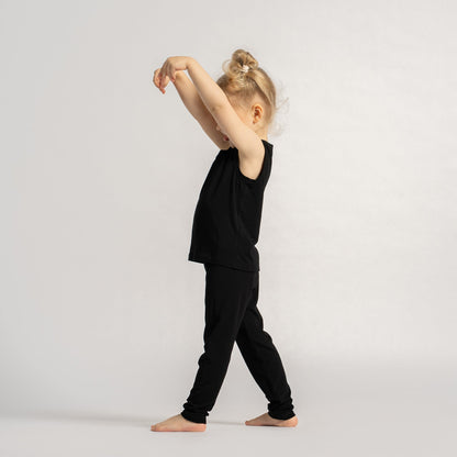 Kids' Bamboo Sleeveless Top & Bottom 2-Piece Pajama