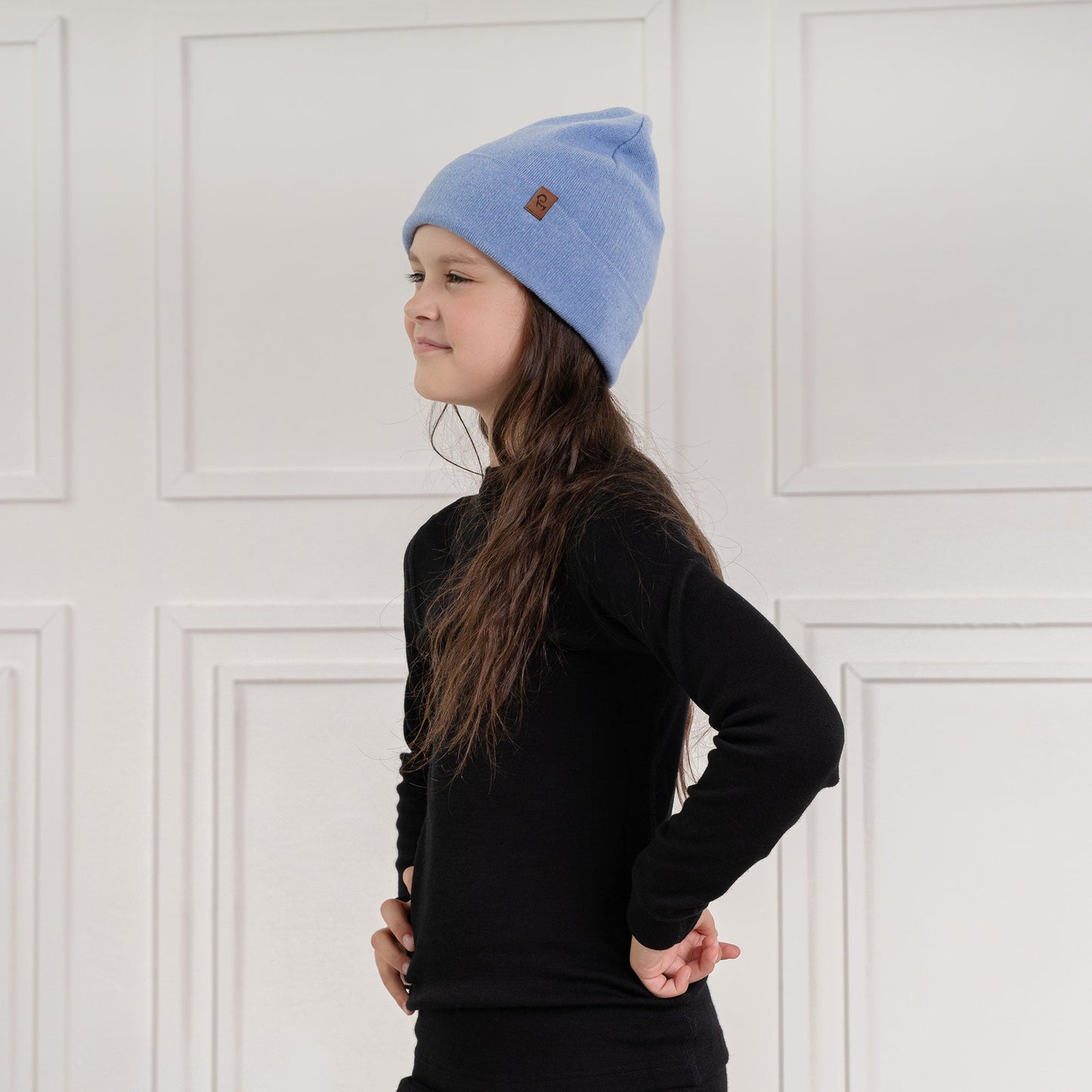 Kids' Knit Beanie Cashmere Blend