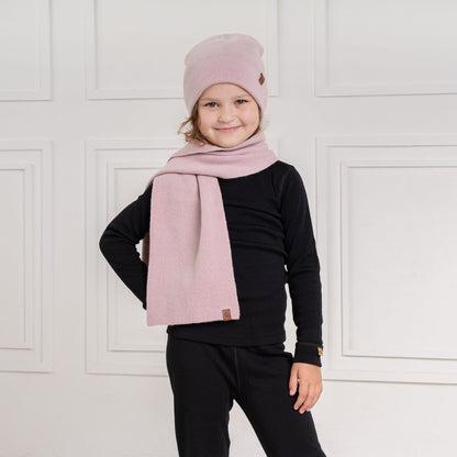 Kids' Knit Scarf Cashmere Blend