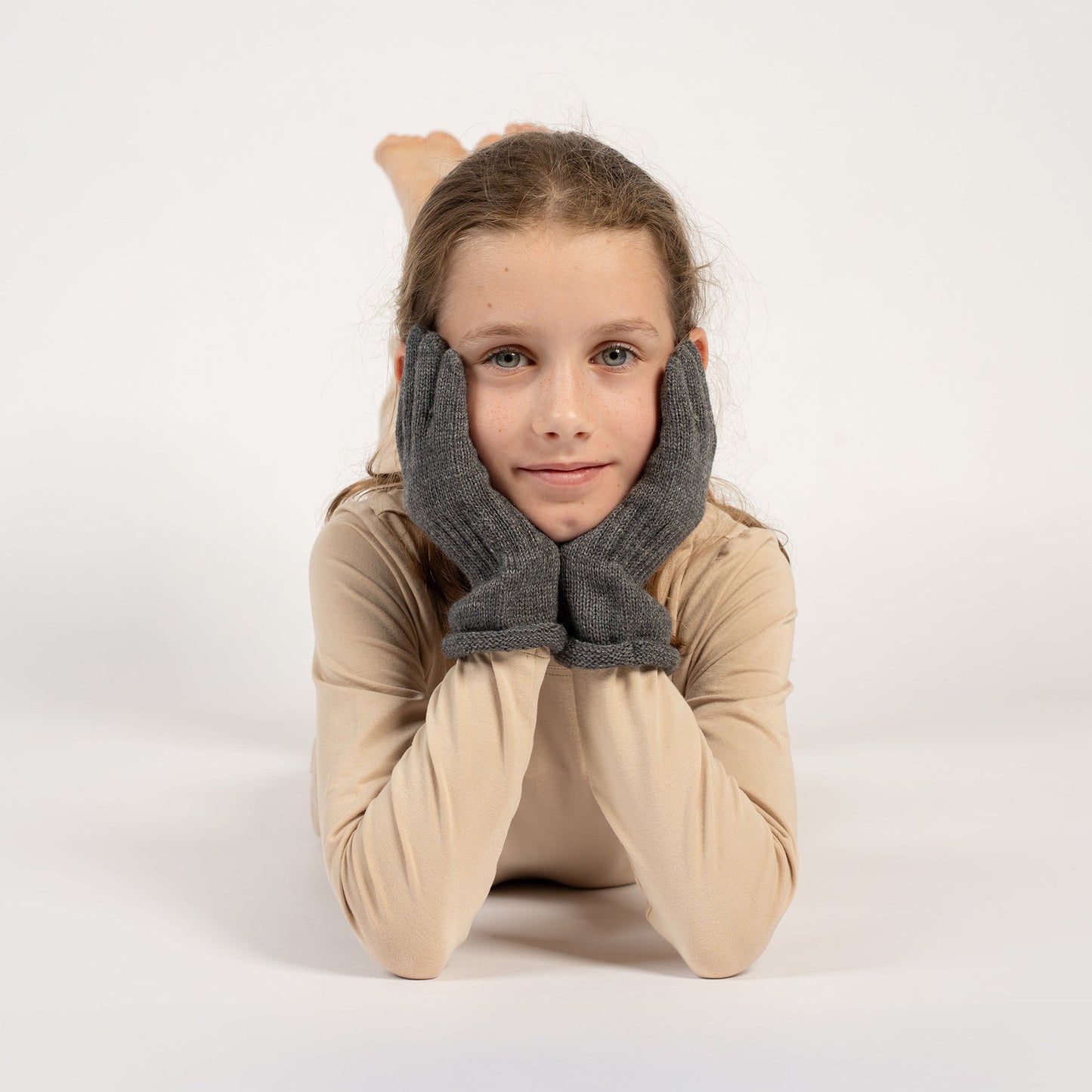 Kids' Knit Merino Gloves