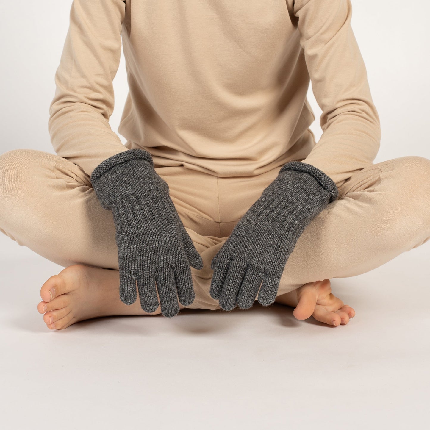 Kids' Knit Merino Gloves