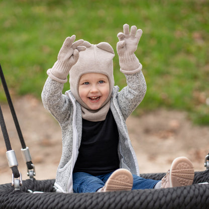 Kids' Knit Merino Gloves