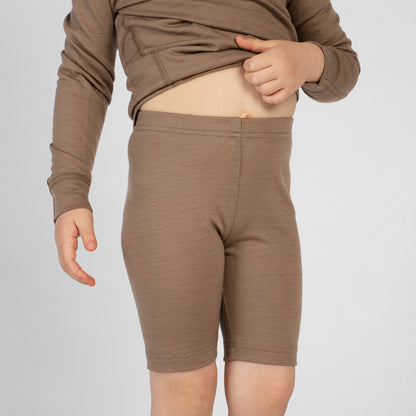 Kids' 160gsm Merino Cycling Shorts