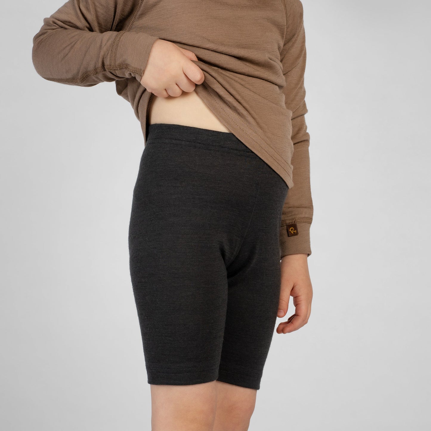 Kids' 160gsm Merino Cycling Shorts