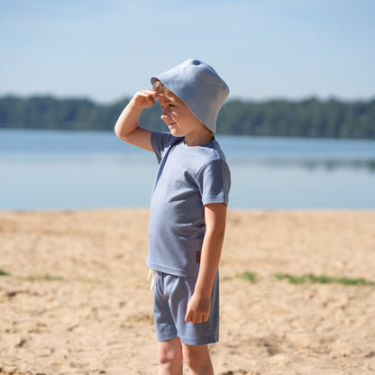 Kids' Light Merino Summer Shorts & Tee Set