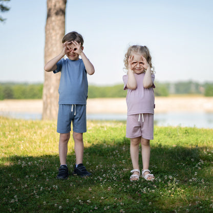 Kids' Lightweight 100% Merino T-Shirt Crewneck