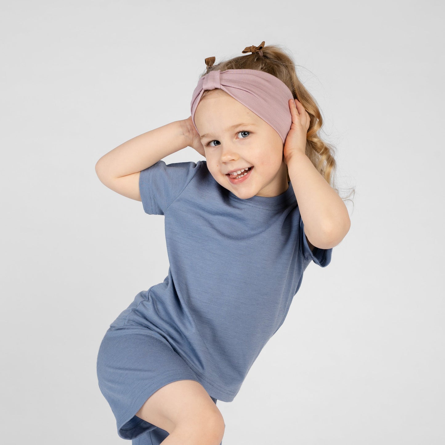 Kids' Light Merino Summer Shorts & Tee Set