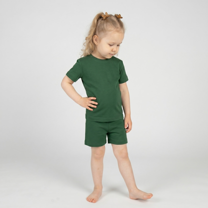 Kids' Lightweight 100% Merino T-Shirt Crewneck