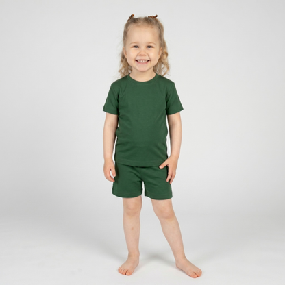Kids' Light Merino Summer Shorts & Tee Set