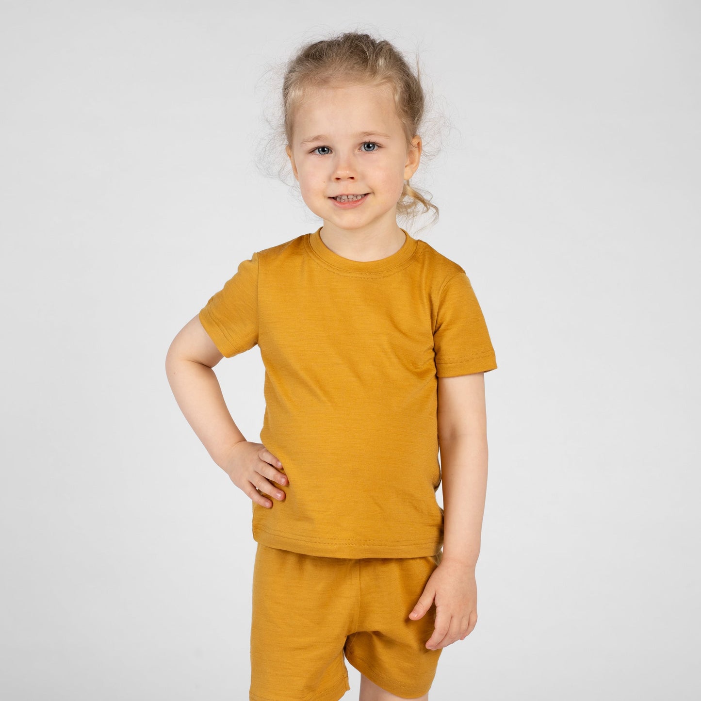 Kids' Lightweight 100% Merino T-Shirt Crewneck