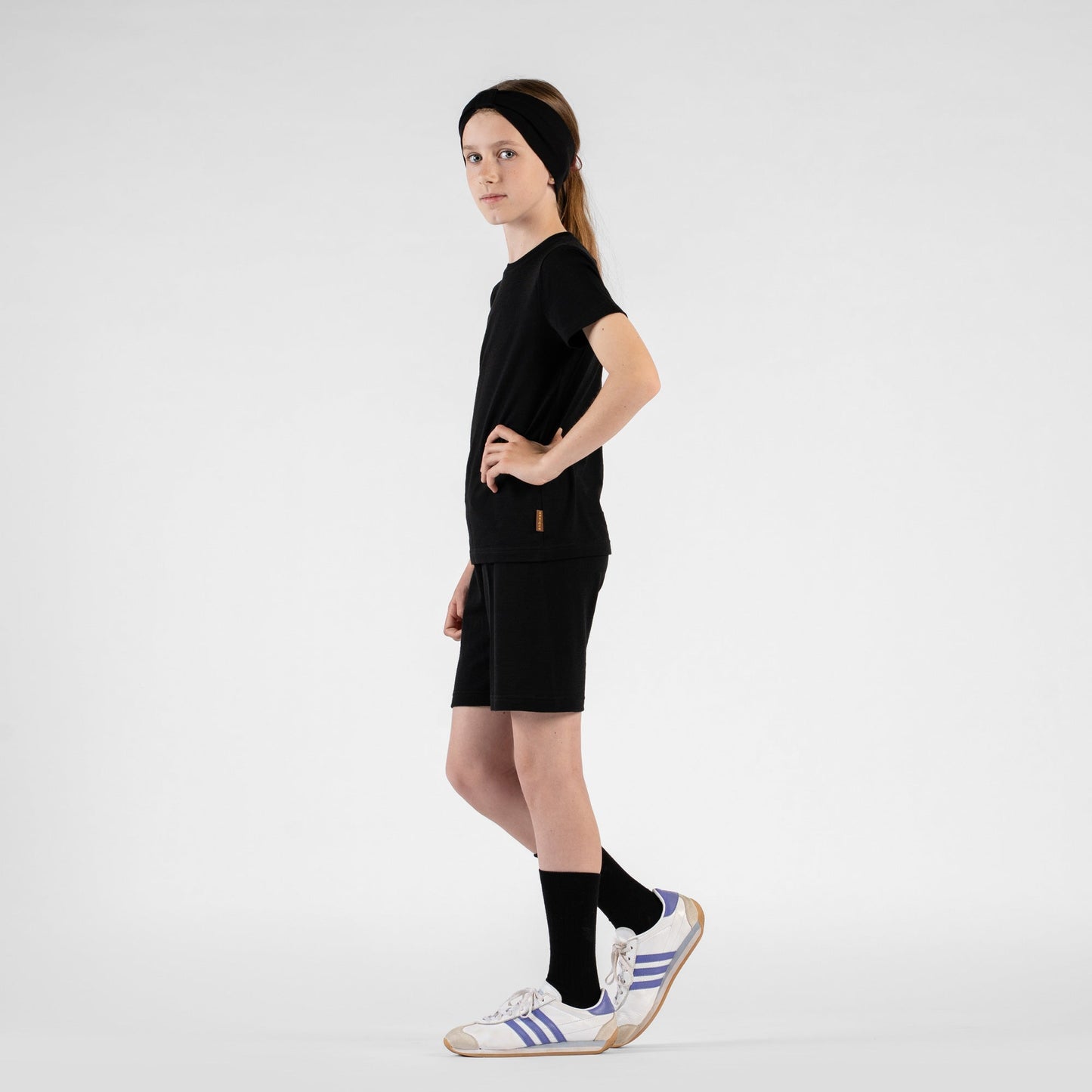 Kids' Lightweight 100% Merino T-Shirt Crewneck