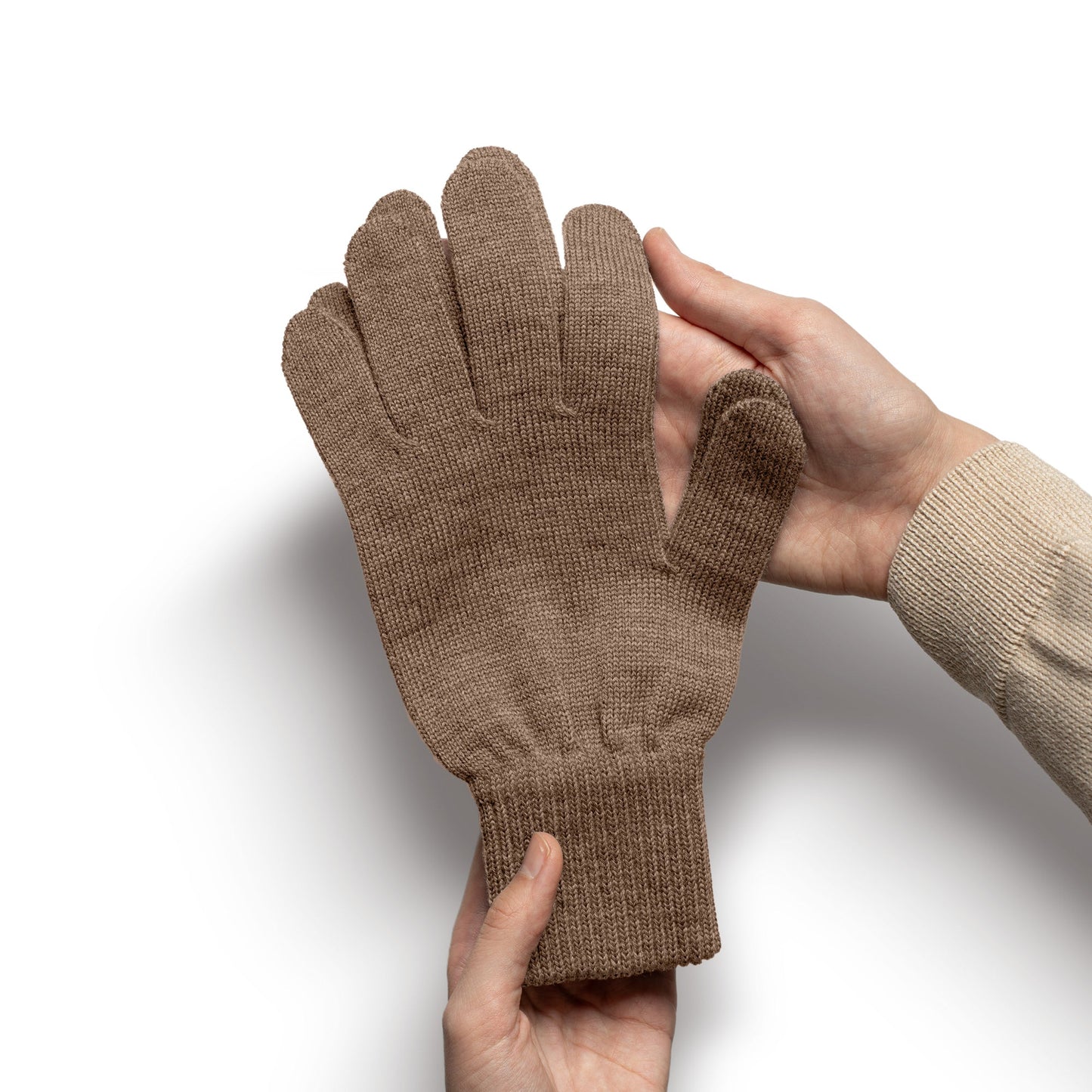 Men's Knit Gloves Merino