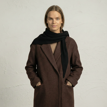 Women's Merino Wool Triangle Scarf