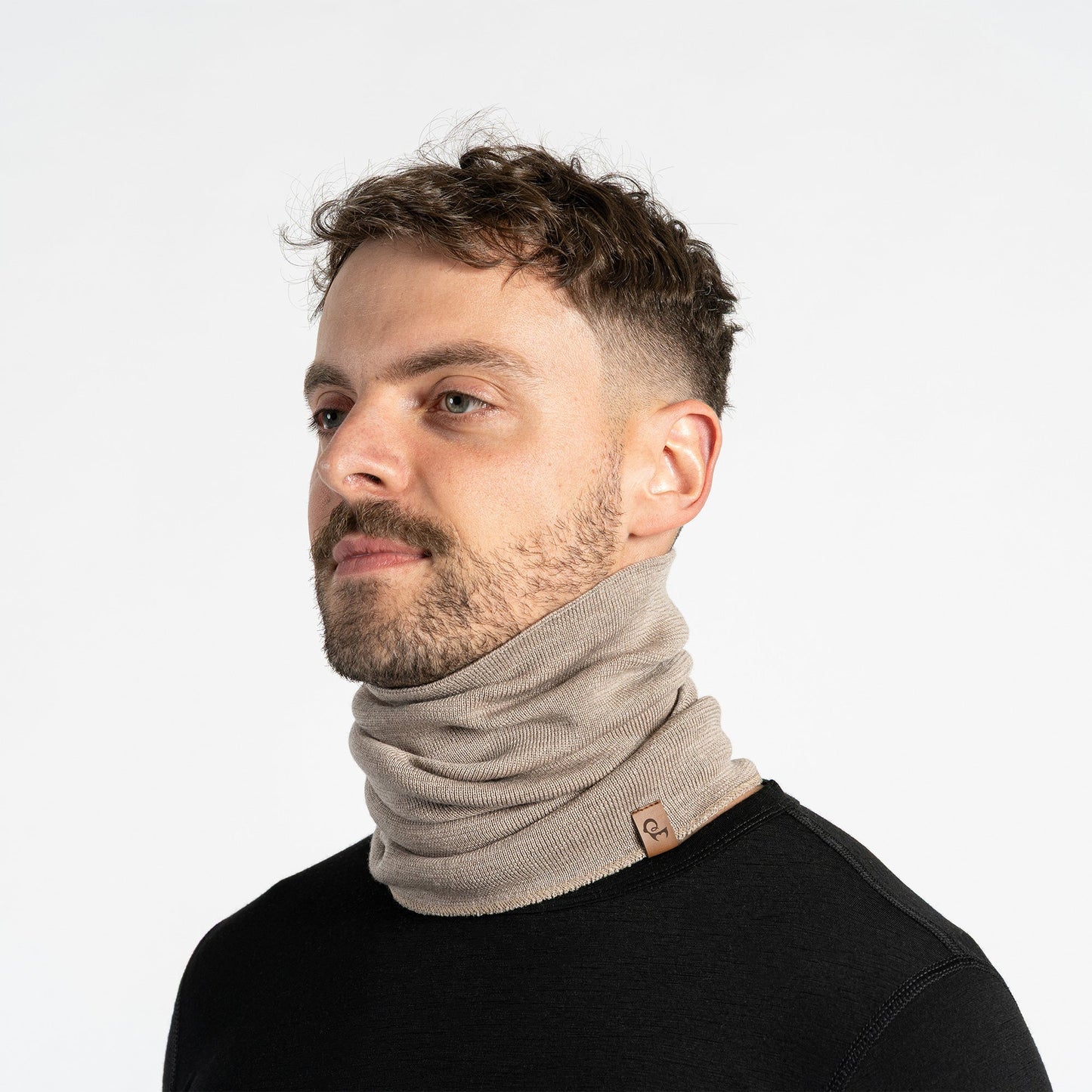 Knit Merino Liner Neck Gaiter for Men