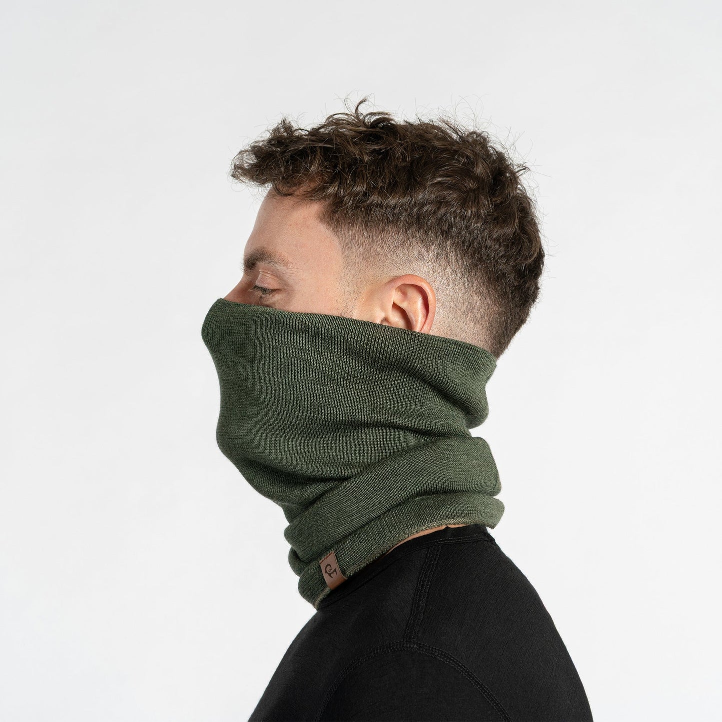 Knit Merino Liner Neck Gaiter for Men