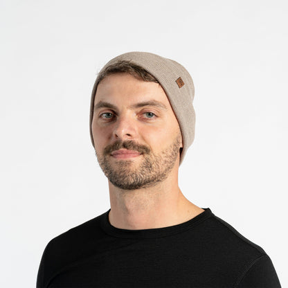 Knitted Merino Liner Beanie For Men