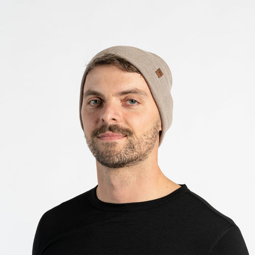 Knitted Merino Liner Beanie For Men