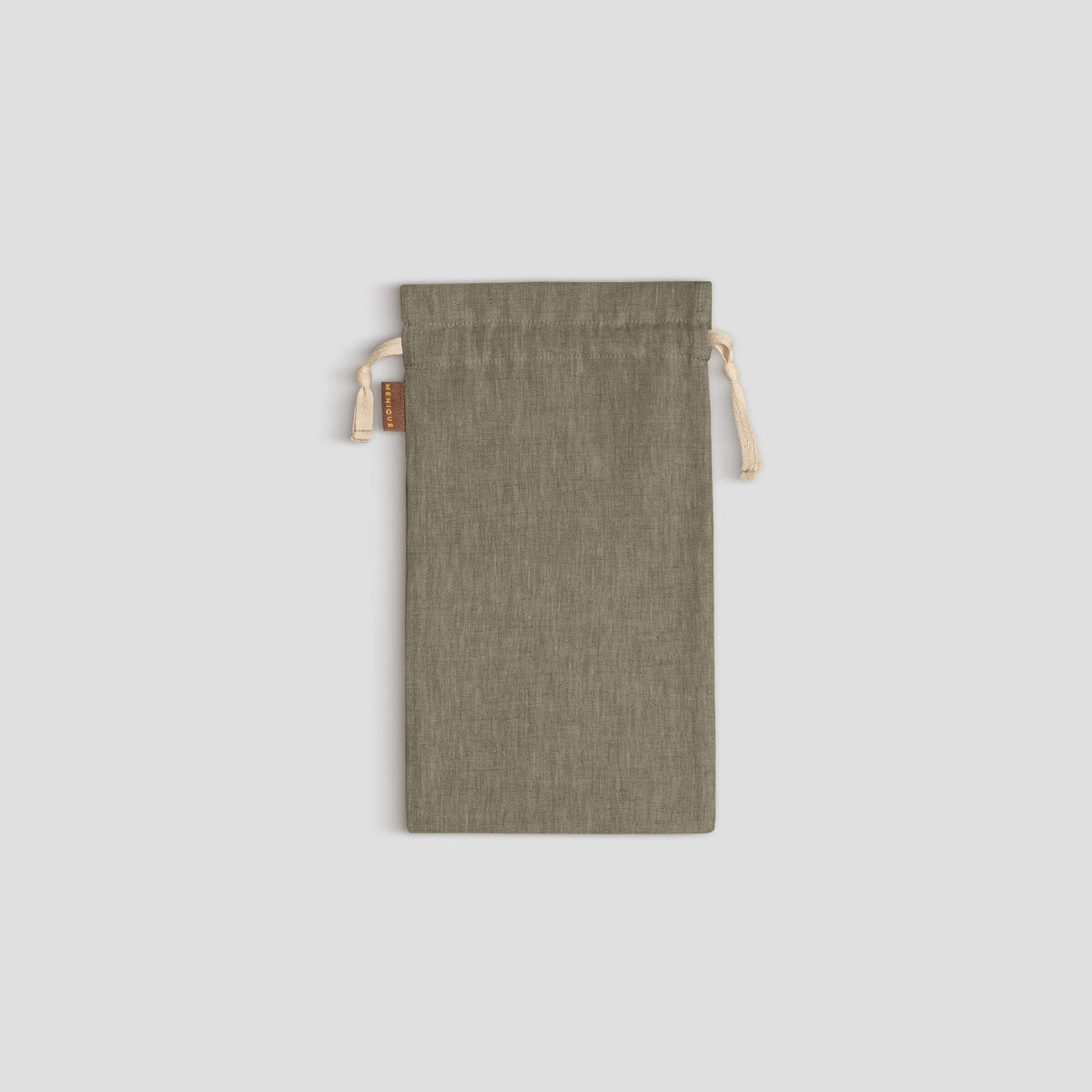 Drawstring Linen Bread Bag