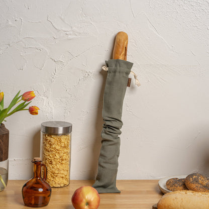 Reusable Linen Bread Bag