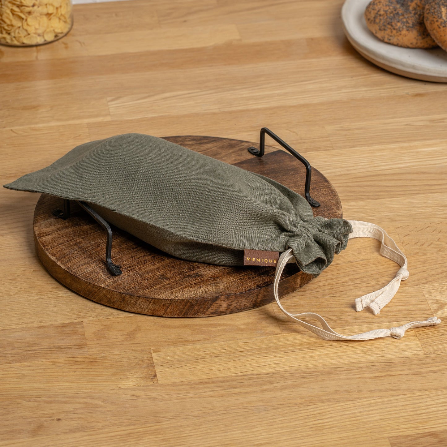 Reusable Linen Bread Bag