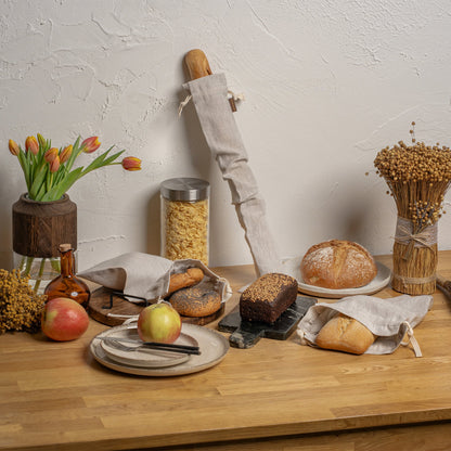 Reusable Linen Bread Bag