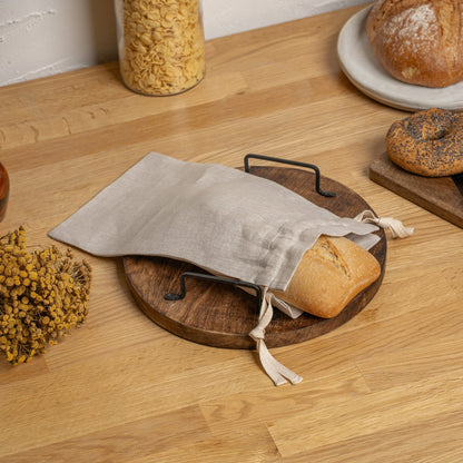 Reusable Linen Bread Bag