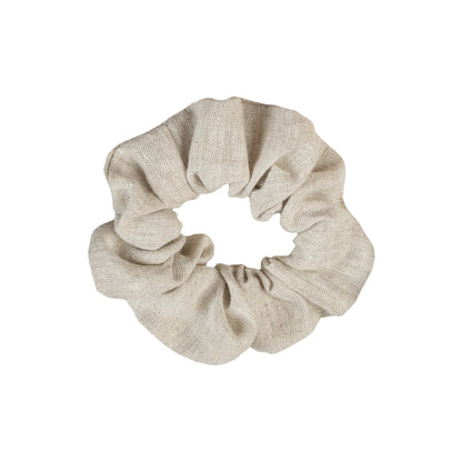 Linen Hair Scrunchie