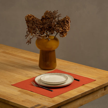 Linen Placemat Dark Green