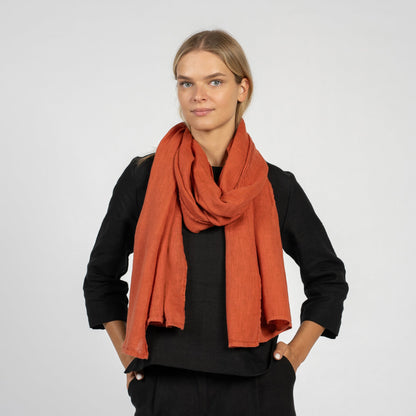 Unisex Premium Linen Scarf