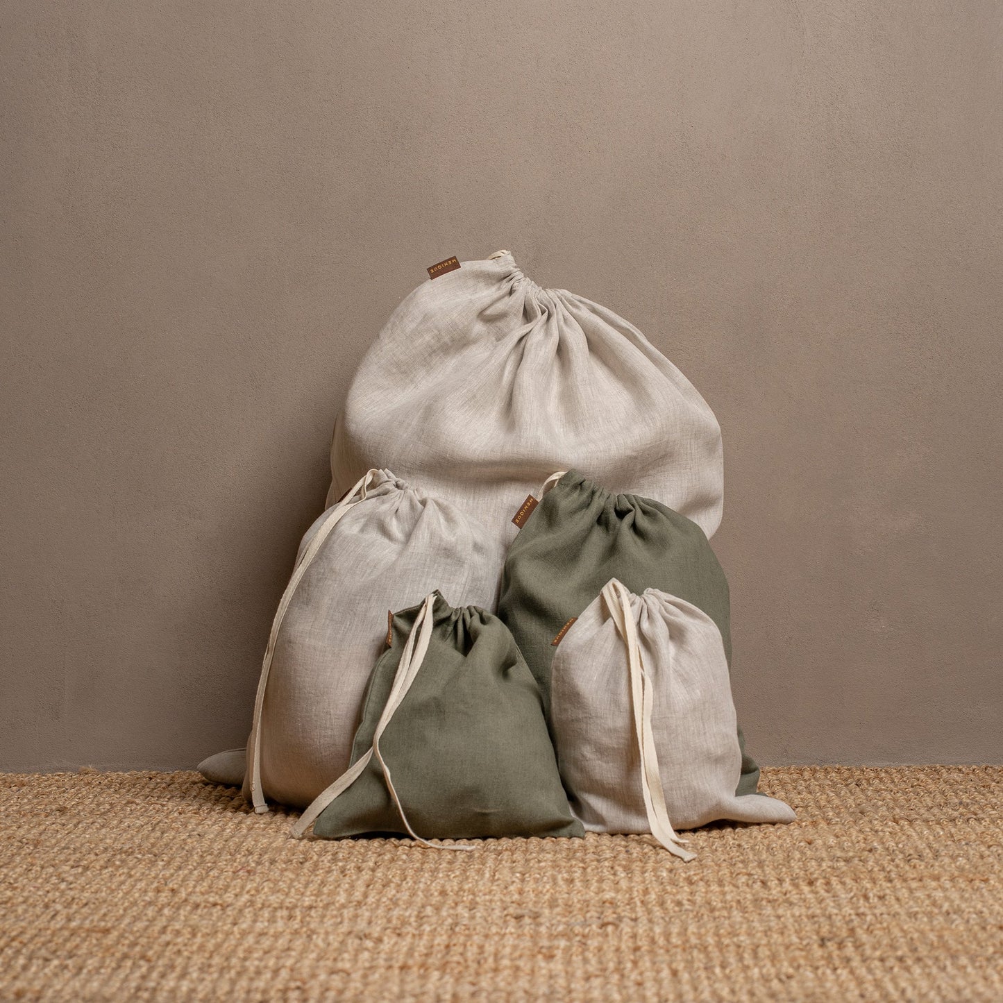 Breathable Linen Storage Bag