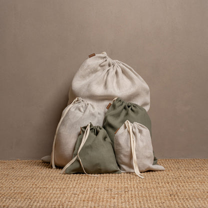 Breathable Linen Storage Bag