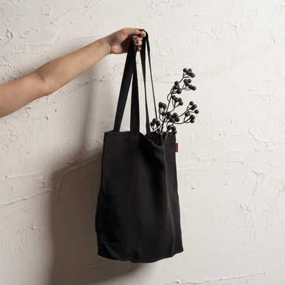 Reusable Linen Tote Bag