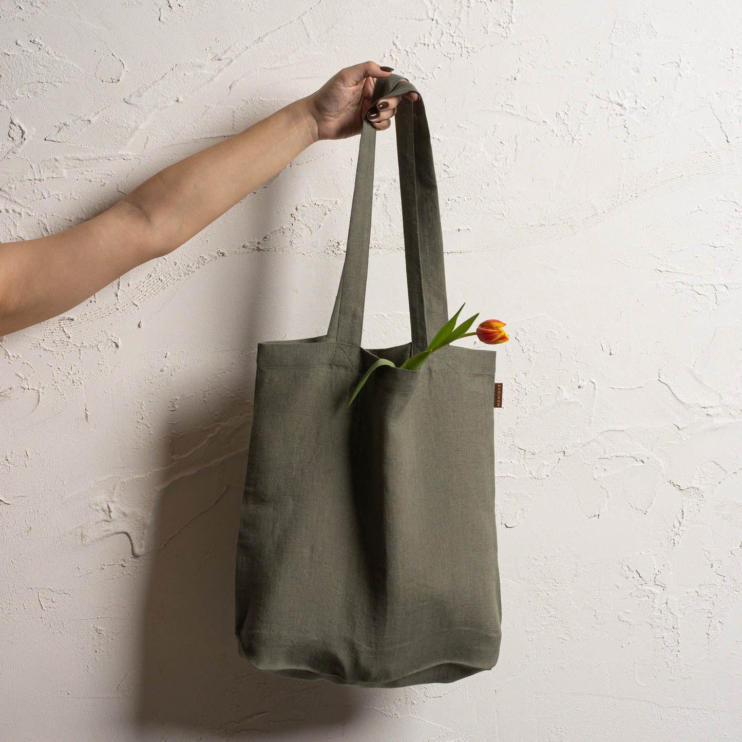Reusable Linen Tote Bag