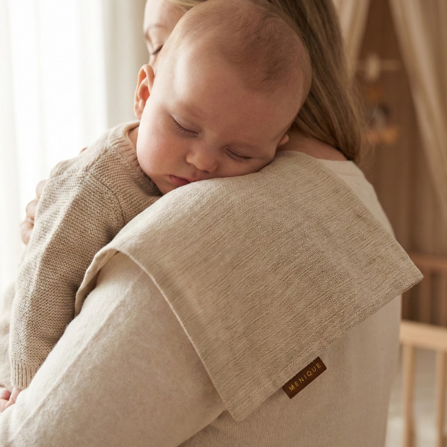 Linen Baby Burp