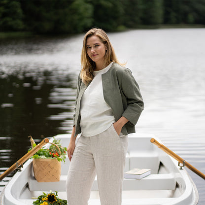 Linen Pants Dakota Natural