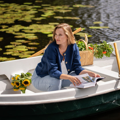 European Linen Jacket Alice