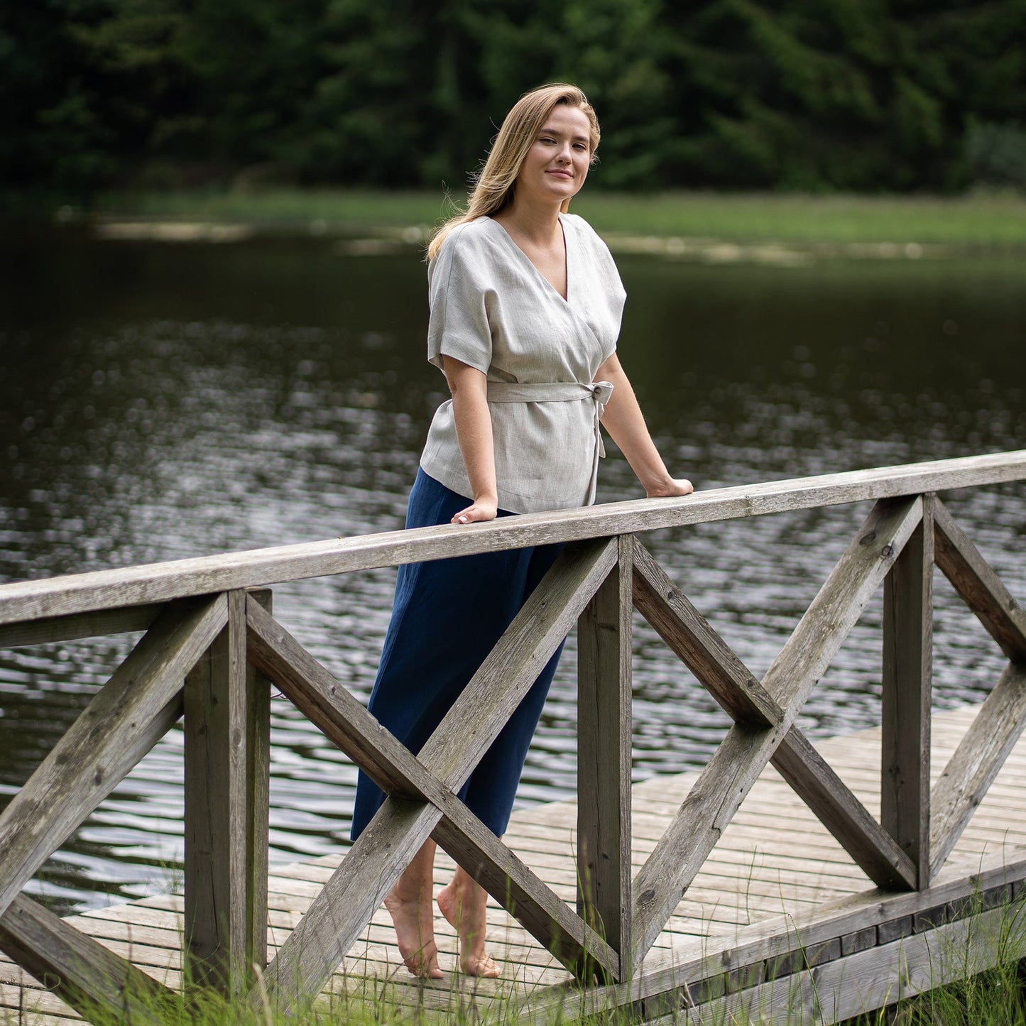 Linen Culottes Lana