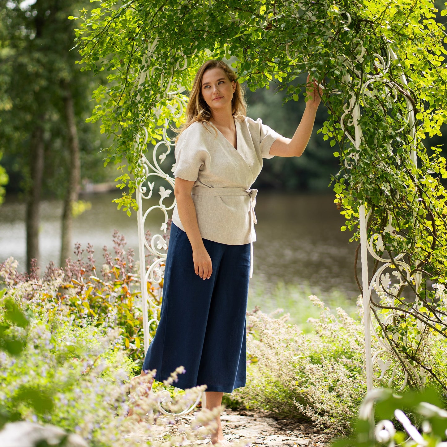 Linen Culottes Lana