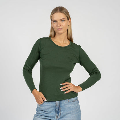 Women's 160 Merino Sun Protective Long Sleeve Crew