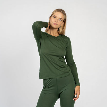 Women's 160 Merino Sun Protective Long Sleeve Crew