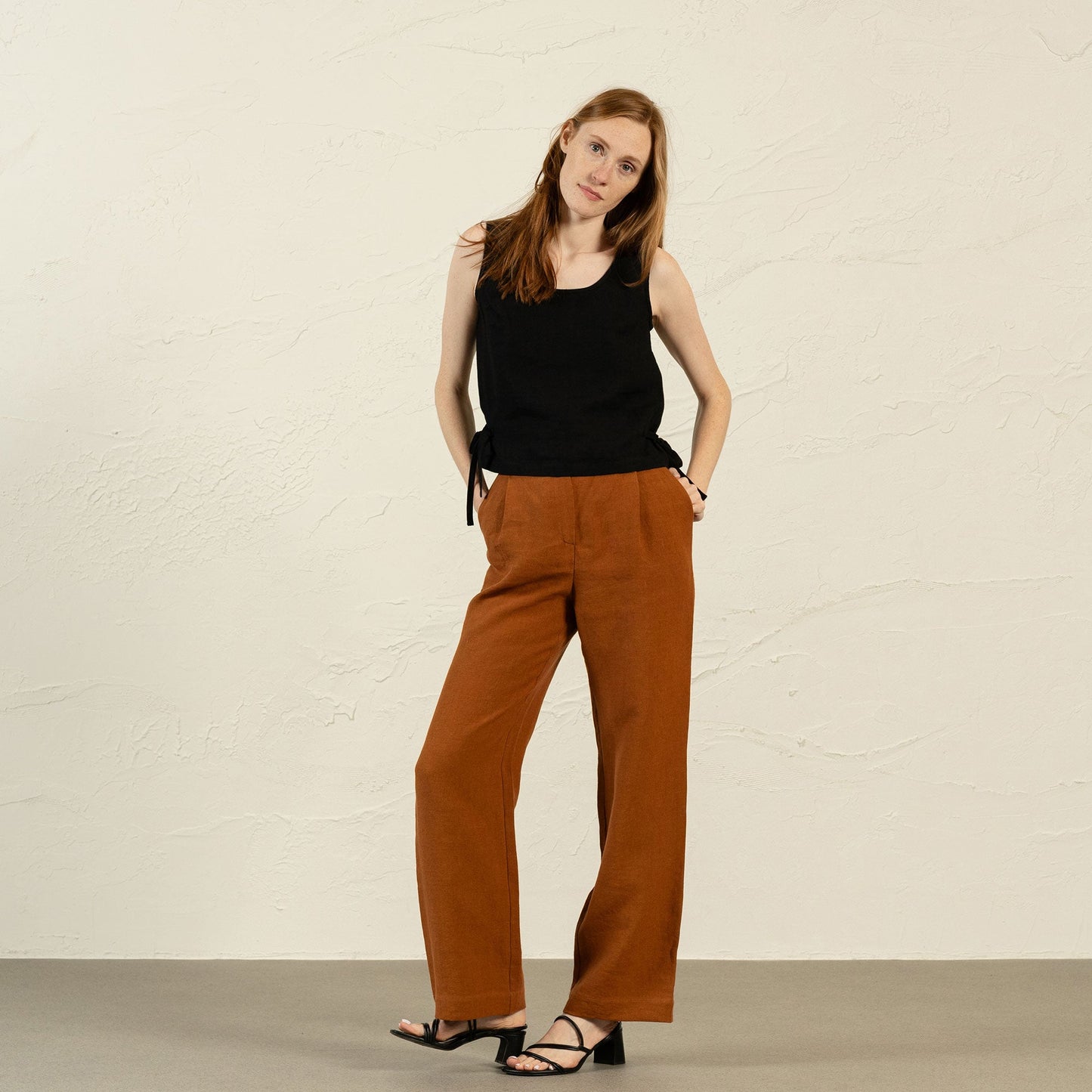 Bow Side Tie Top Audrey