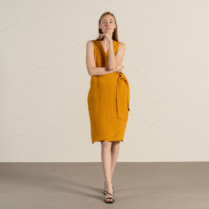 Dress with Side Ribbon Natalie