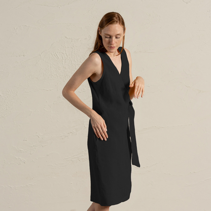 Dress with Side Ribbon Natalie