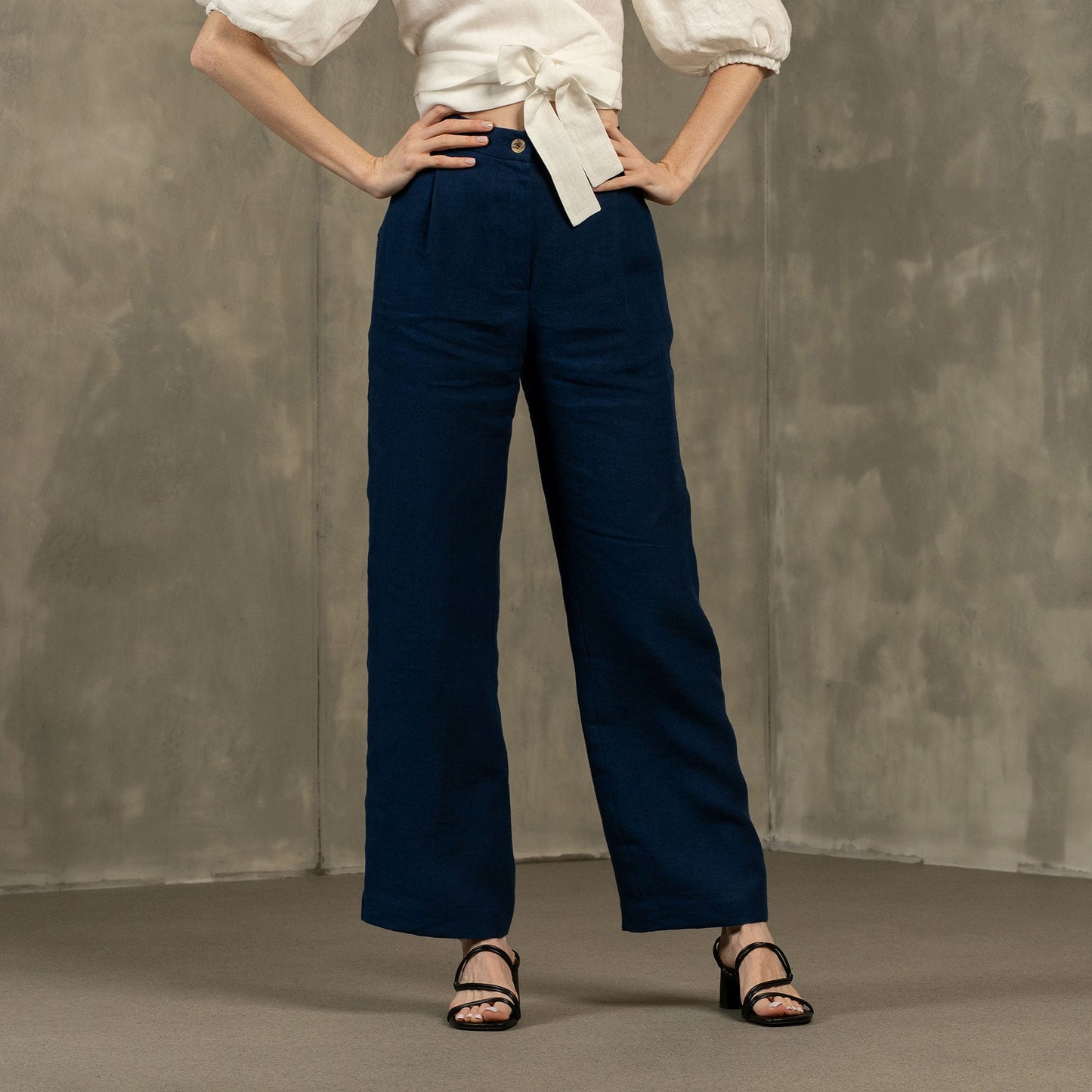 Wide Leg Pants Lotus