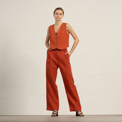 Wide Leg Pants Lotus