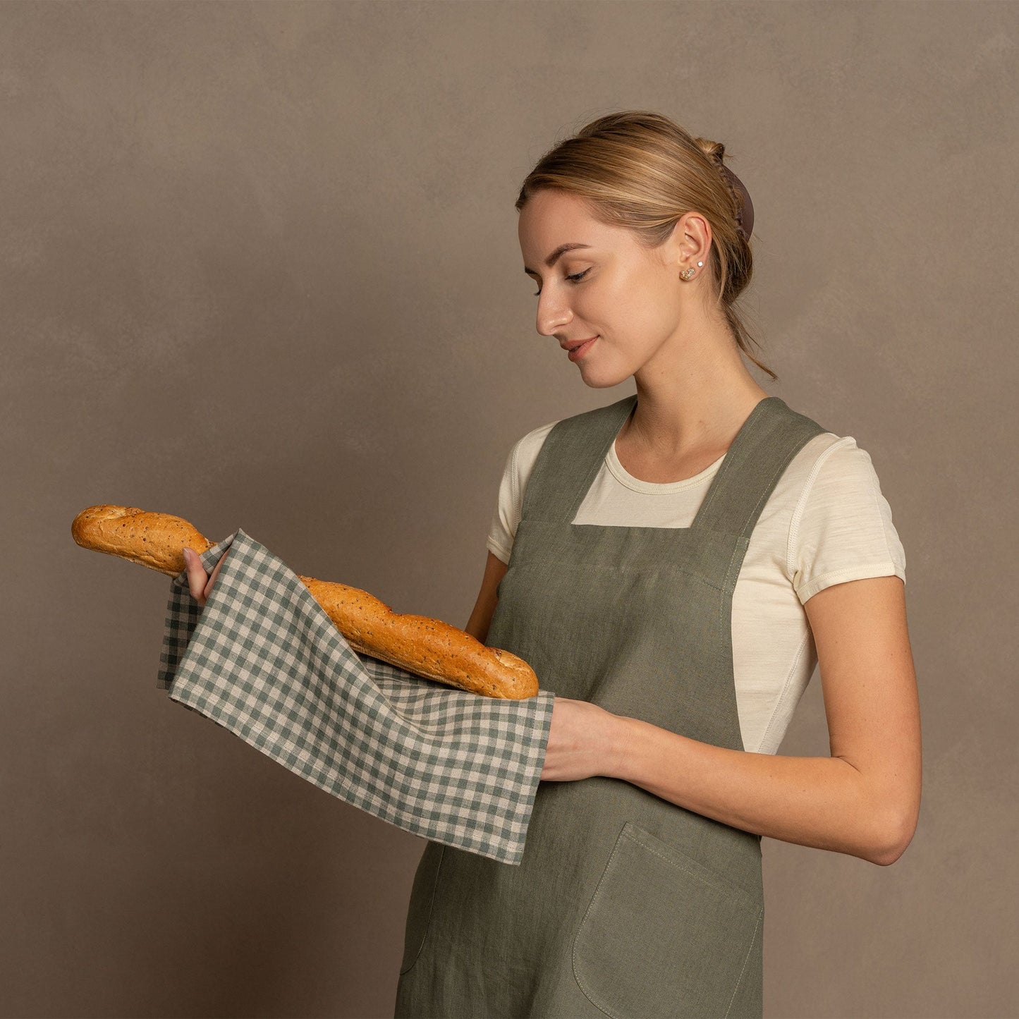 Linen Cooking Apron