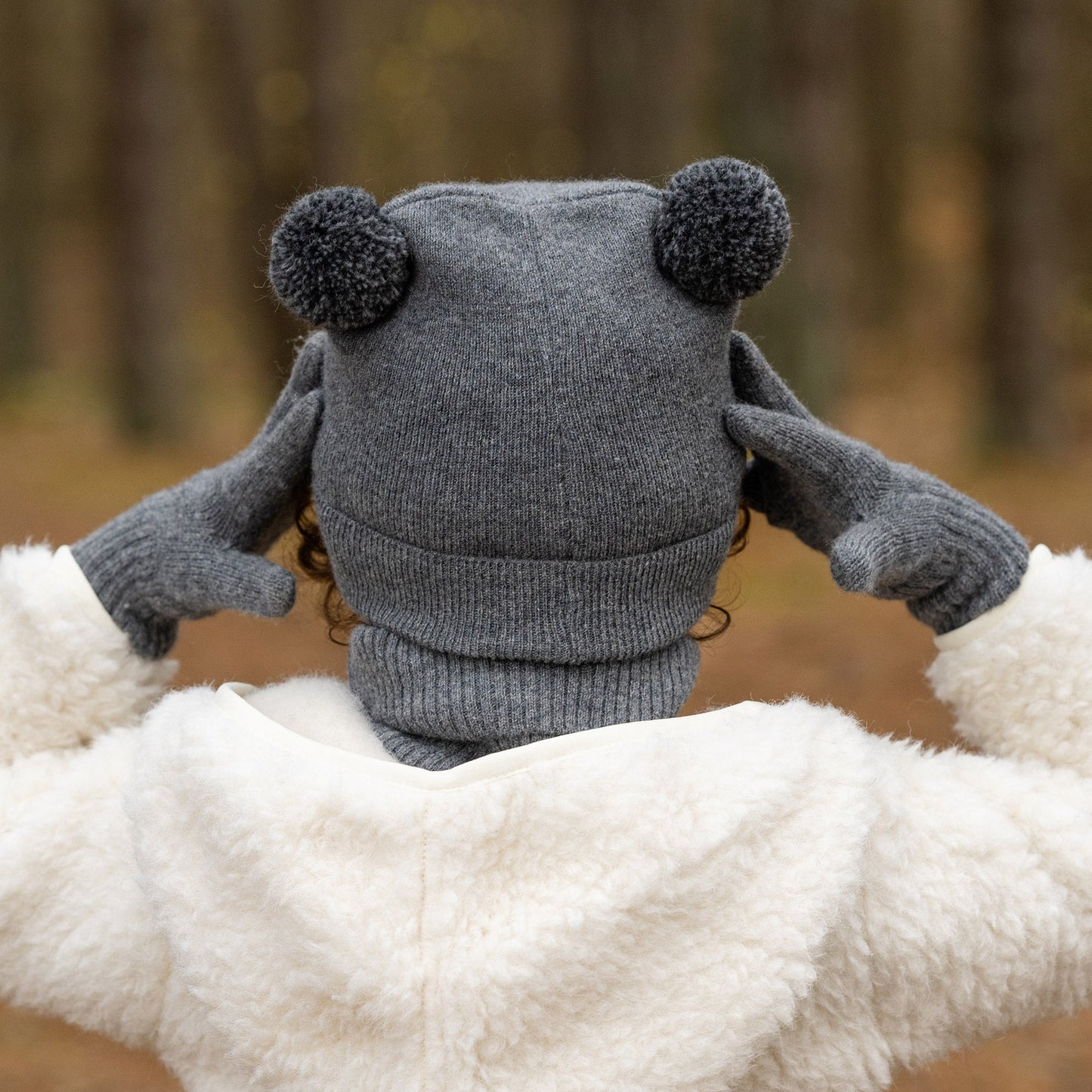 Kids' Knit Baby Beanie Cashmere Blend