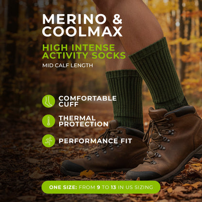Functional Coolmax® Hiking Socks for Men