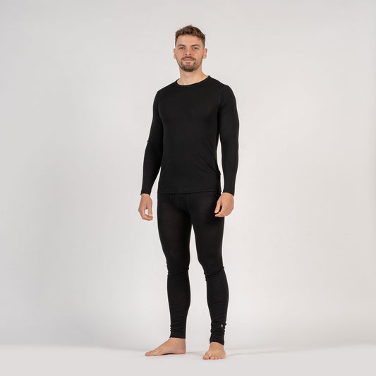 Men's 160 Base Layer Set Black