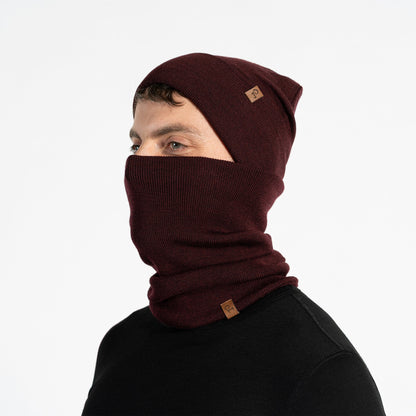 Men's Knit Beanie & Gaiter 2-Piece